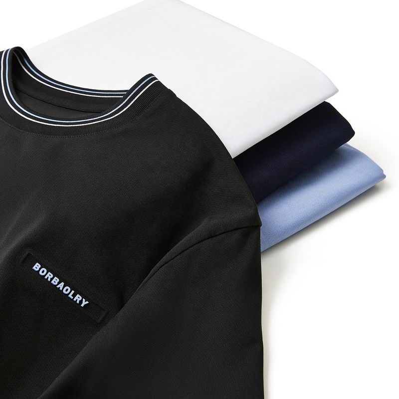 Вышитая мужская футболка 100% хлопка цветная большие размеры