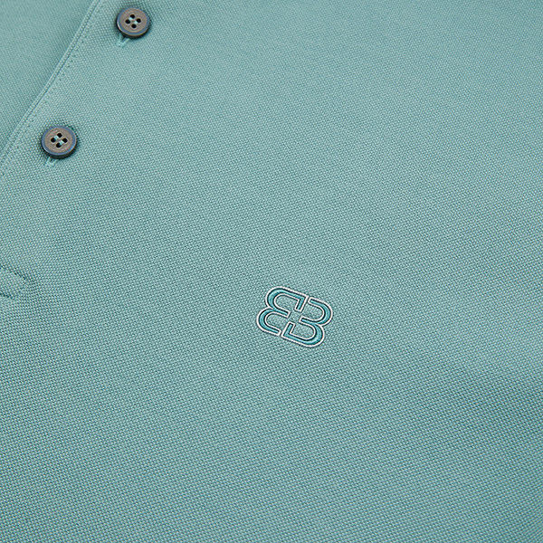 95% полиэстер 5% спандекс Поло рубашка с вышитым логотипом Летний ледяной ощущение 3 кнопки