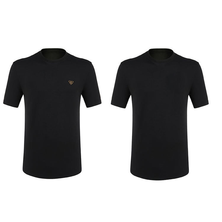2024 Fast Puff Print Shirt Custom Logo Color T-Shirt Черный с настраиваемыми узорами