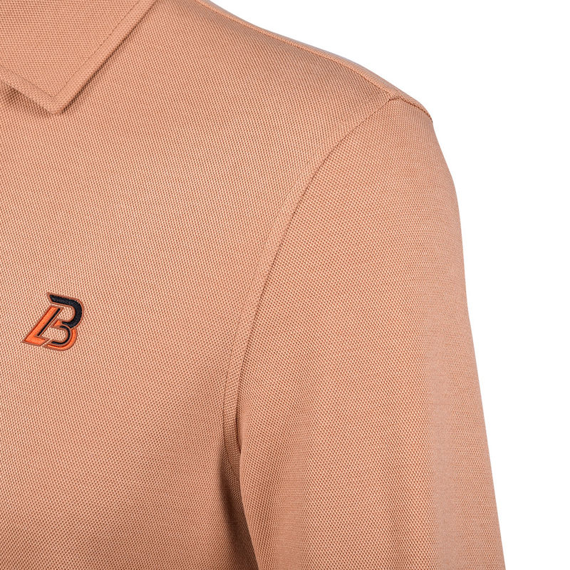 Осенний сезон Полнорукавная водонепроницаемая поло рубашка для мужчин