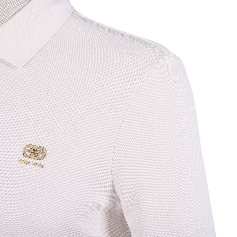 Поло рубашка Slim Fit в анти-Пиллинг черный с трикотажным методом ткачества