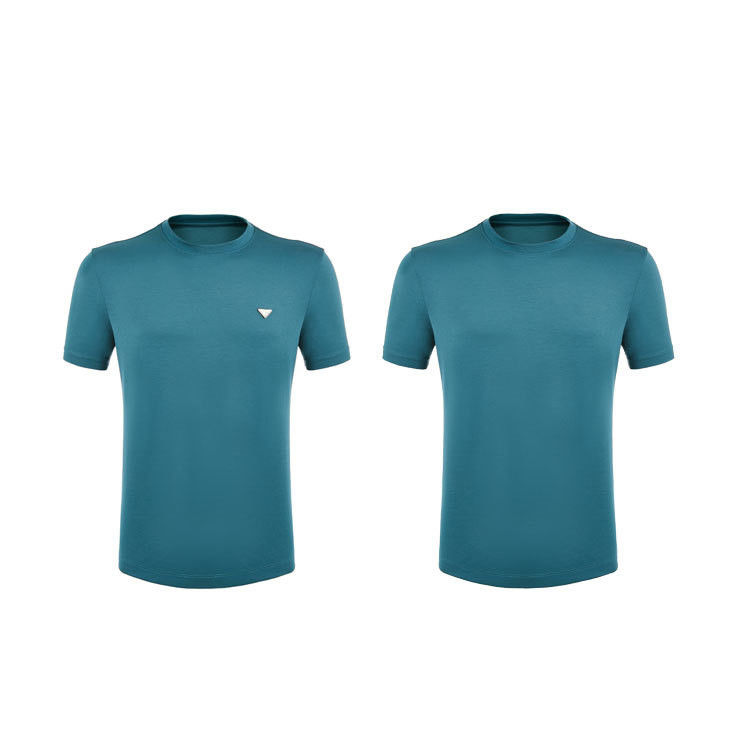 Настраиваемый логотип Мужчина короткая футболка 100% хлопка Поло футболка без ярлыка О-Кол Классическая рубашка