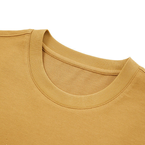 Т-шорты с хлопковыми плечами для мужчин в трикотажном методе и 230 грамм