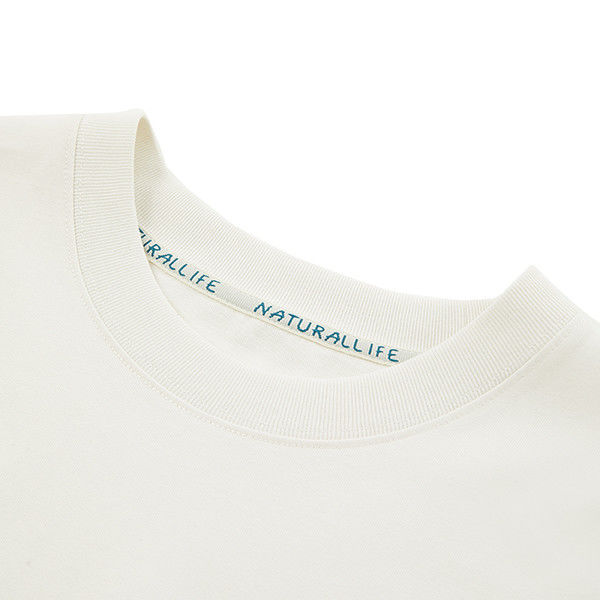 Без усилий шикарная 100% хлопчатобумажная футболка с большим размером с коротким рукавами без обнаружения иглы