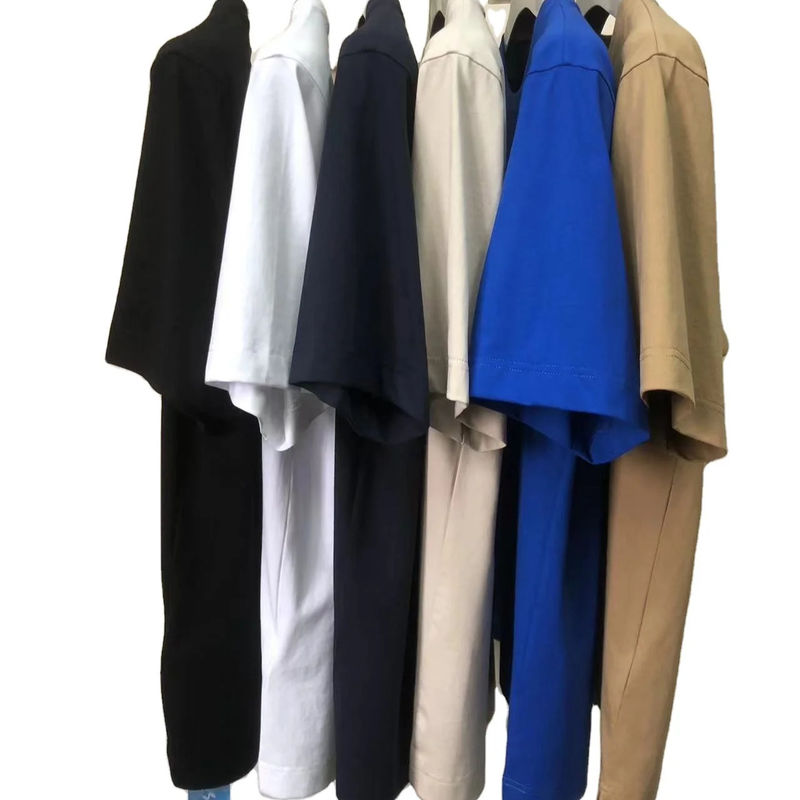 Антимортизационная простая сверхурочная круглая футболка с шеей 100% хлопка стандартный фит на заказ ЛОГО 64168Y7068