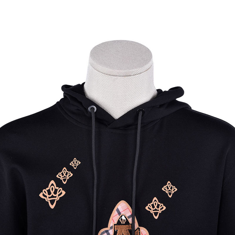 Бегущий хлопковый мужской хаусик Потовой викинг Custom Pattern Logo 450Gsm Для спорта