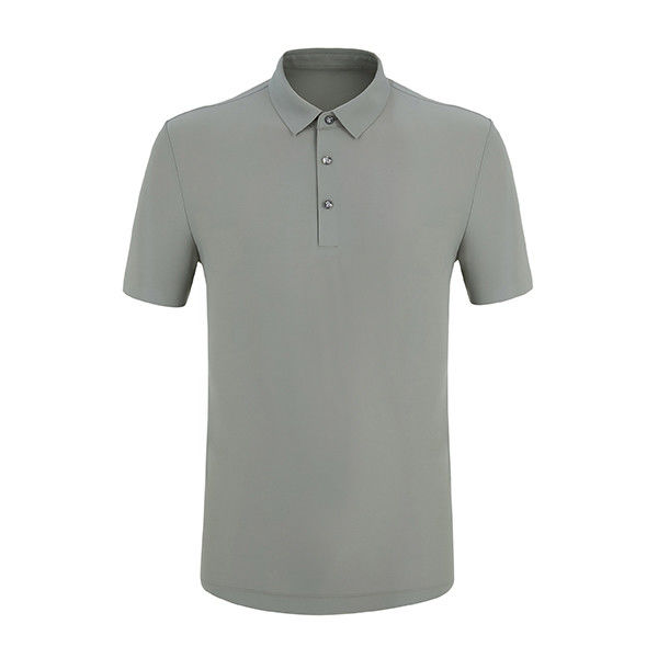 Настройки цветового логотипа мужской плюс-размер футболки Polo с быстрым сушкой и дышащей сеткой