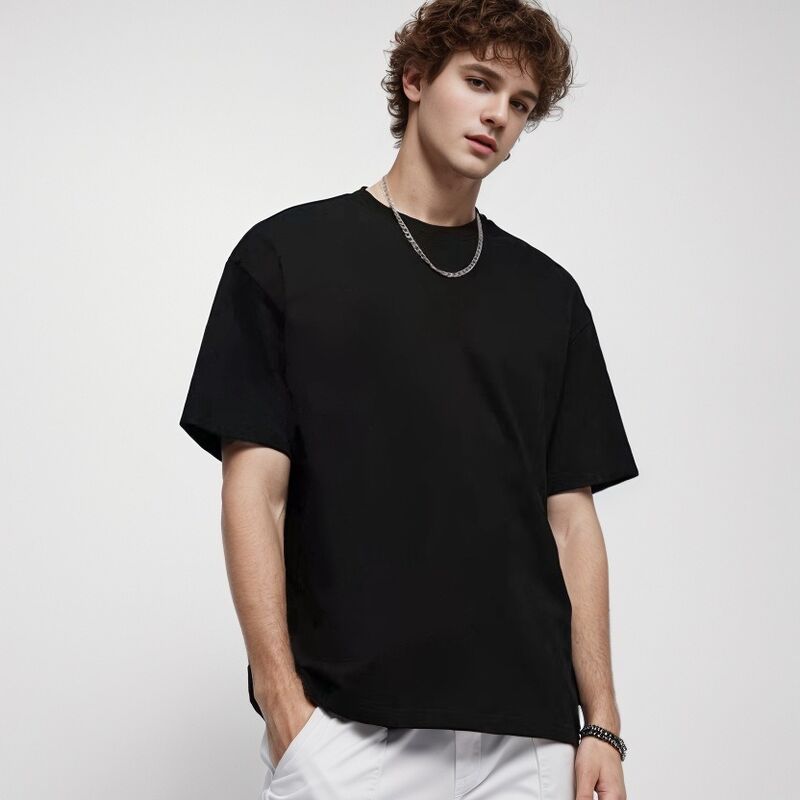 Высококачественная мужская пустая футболка