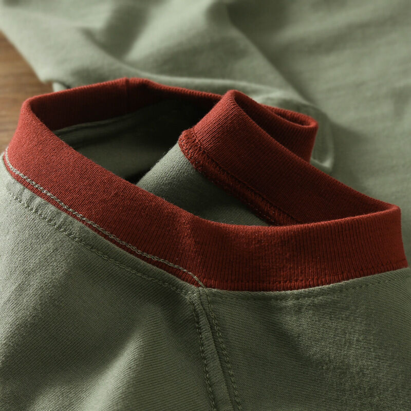 Оптовая продажа от производителя, футболка унисекс с цветными блоками и контрастной строчкой, высококачественная двухцветная футболка в стиле пэчворк