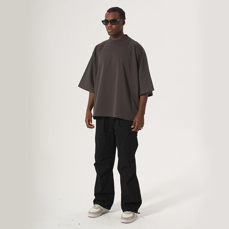 Производители одежды Т-шорт на заказ 220 Gsm Т-шорт тяжелого веса без швов Т-шорт с коробкой