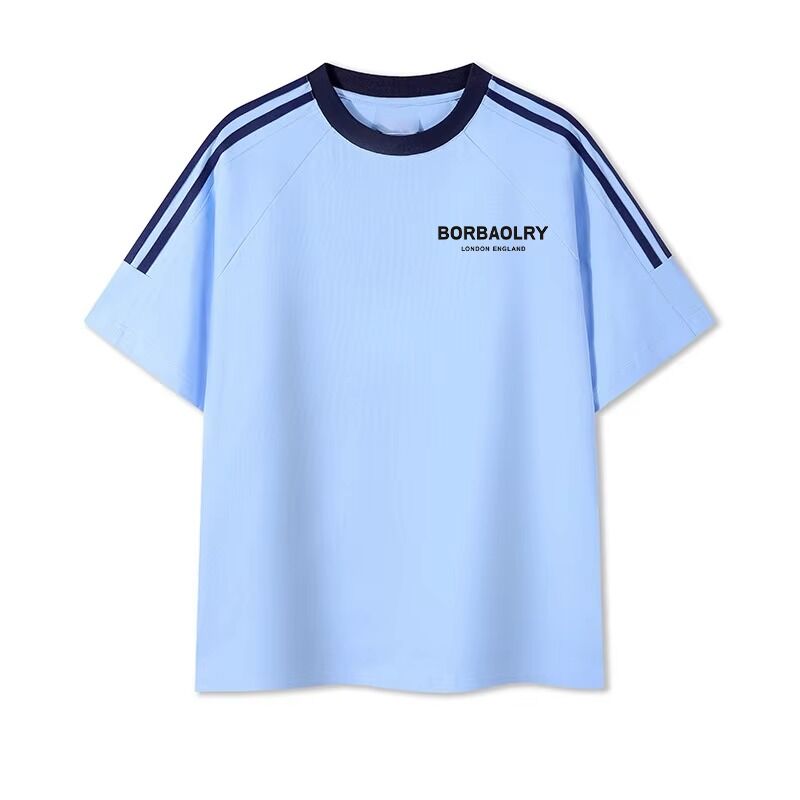 Мужчины O-Neck Регулярные трикотажные окрашенные хлопчатобумажные футболки Удобные мужские смеси печать сладкая рубашка для мужчин