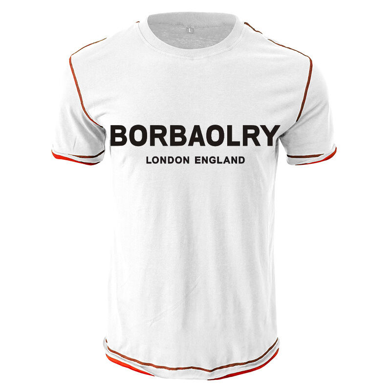 Спортивная футболка с индивидуальным логотипом для фитнеса, компрессионная, быстросохнущая, дышащая, для тренировок, мужская спортивная одежда, рукав, облегающая футболка