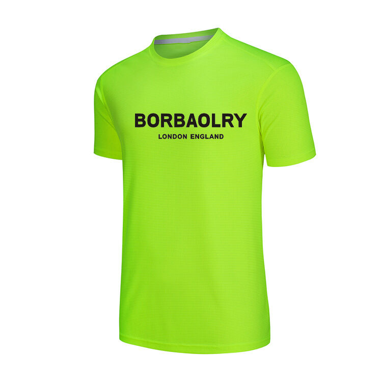 Горячая продажа Персонализированная Блэйн Круглый Шейк футболка Сушка Fit T Напечатанные футболки с логотипом Настройка