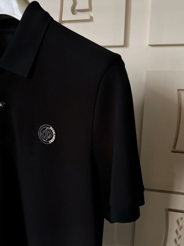 Мужские футболки для поло Высокое качество хлопчатобумажной настройки вышитый логотип или печатная машина логотип Casual Brand City Polos