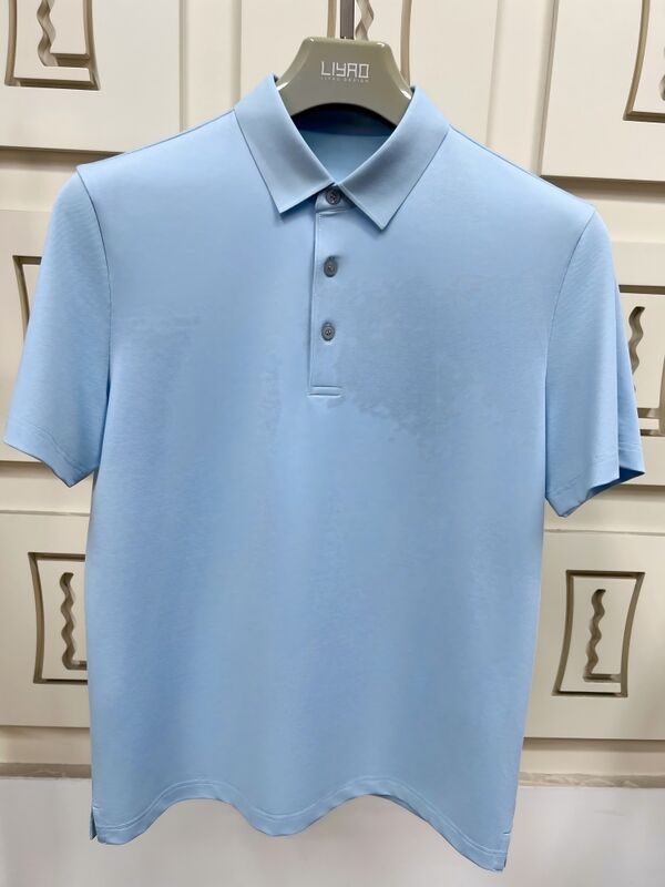 Мужские поло премиум-класса | Минималистичный дизайн, короткий рукав, мягкая ткань на ощупь для любого сезона, производство мужских футболок OEM/ODM