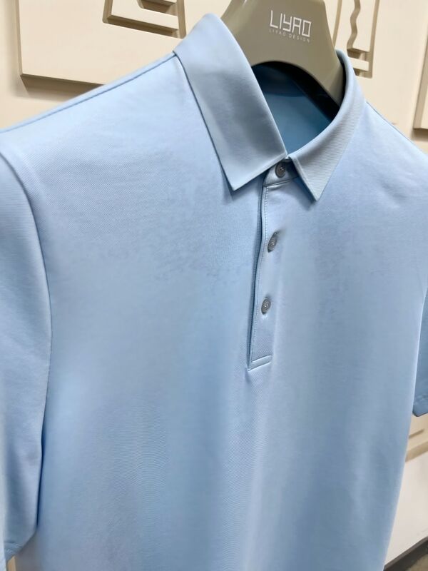 Мужские поло премиум-класса | Минималистичный дизайн, короткий рукав, мягкая ткань на ощупь для любого сезона, производство мужских футболок OEM/ODM