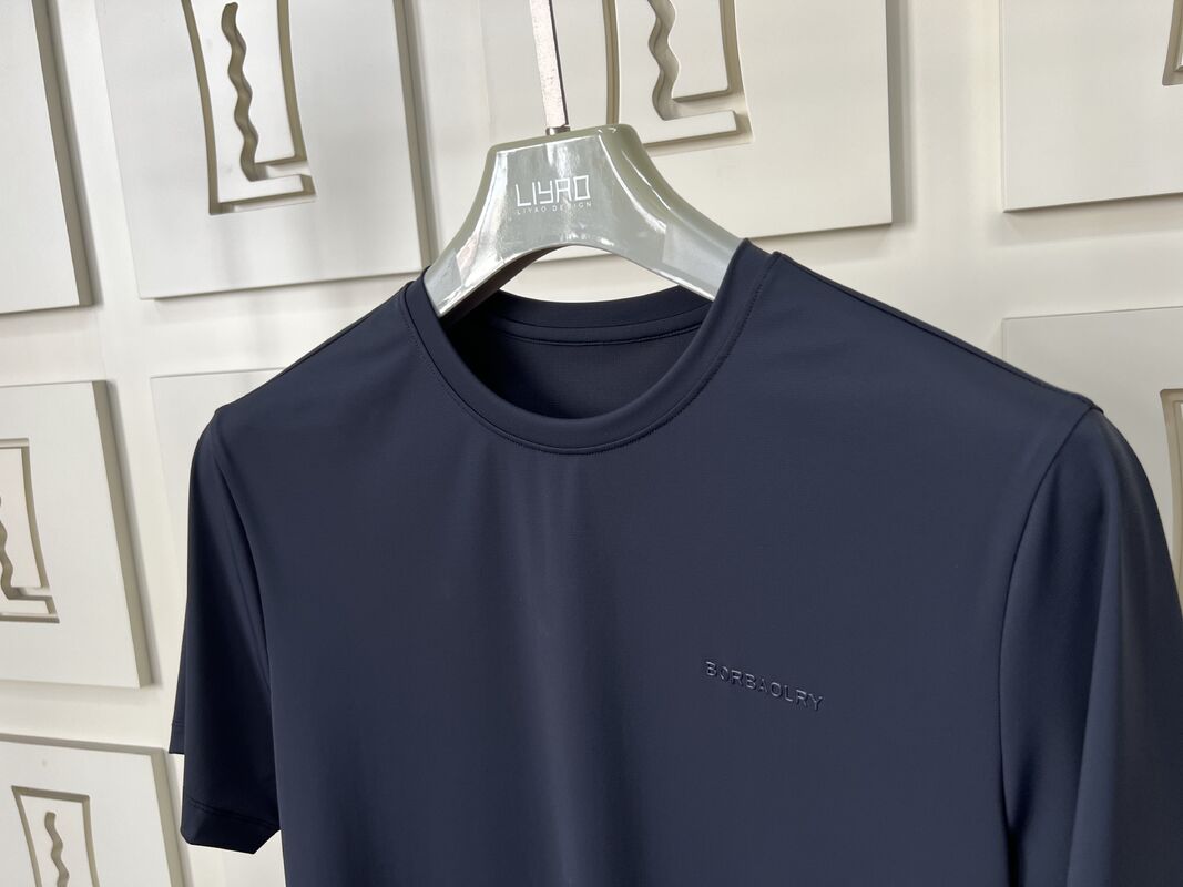 Мужская спортивная футболка черная Повседневный спортивный костюм - Футболка с коротким рукавом и брюки, дышащая ткань с защитой от УФ