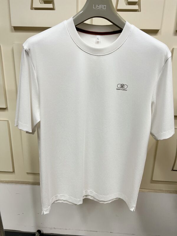 Минималистичные мужские футболки с коротким рукавом, однотонные базовые футболки для мужчин