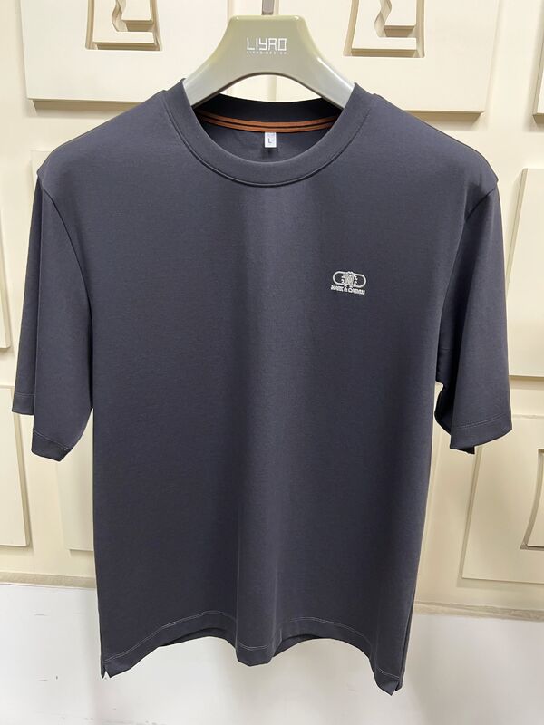 Минималистичные мужские футболки с коротким рукавом, однотонные базовые футболки для мужчин