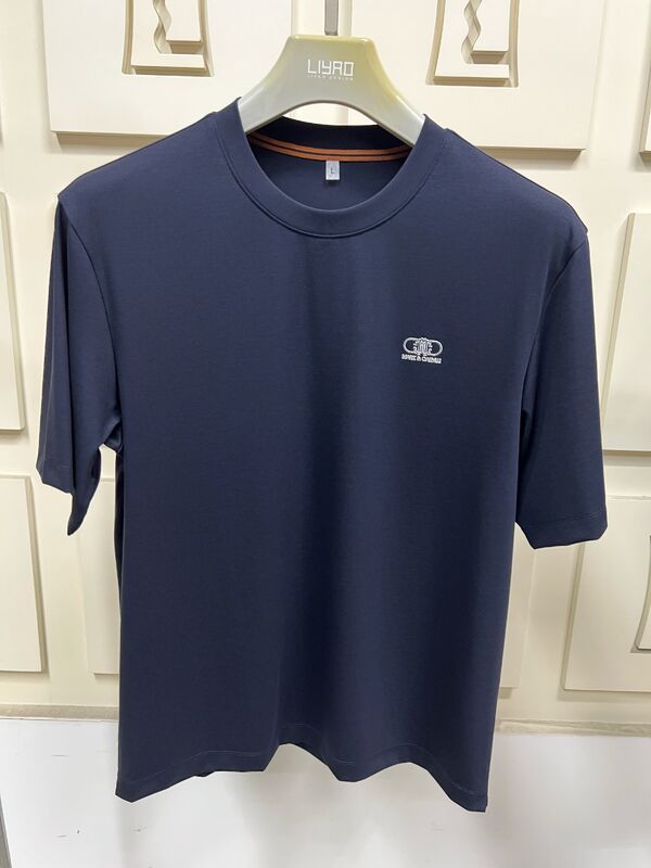 Минималистичные мужские футболки с коротким рукавом, однотонные базовые футболки для мужчин