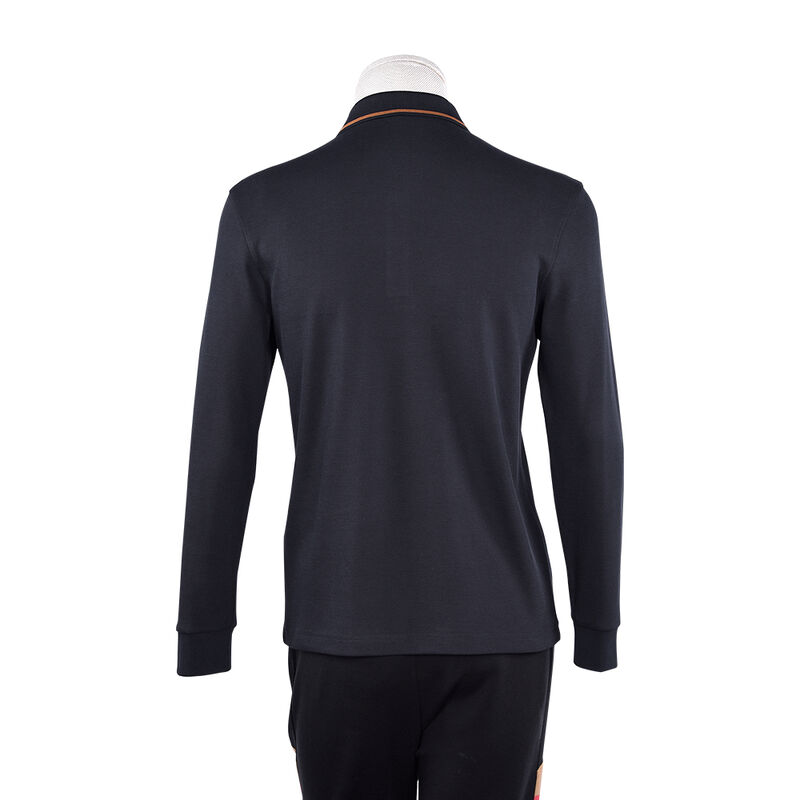 Индивидуальный цвет, размер, логотип, однотонная, антипиллинговая, премиальная дизайнерская мужская рубашка-поло, деловая рубашка-поло с длинным рукавом