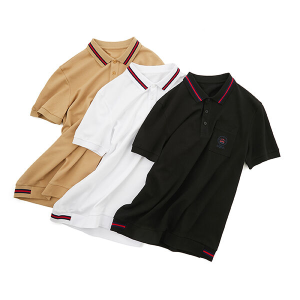 Дышащая спортивная Polo Shirt логотип на заказ короткие рукава мужские вышитые рубашки Polo Cotton