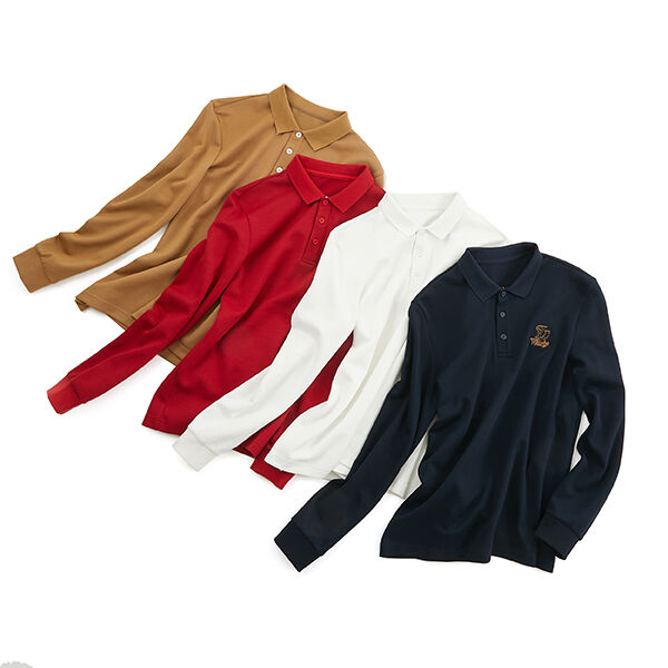 Профессия Дизайнер Поло рубашки Мужчины Длинные рукава Антимортические высококачественные Поло рубашки для работы Хлопковые дышащие сухие вышивки