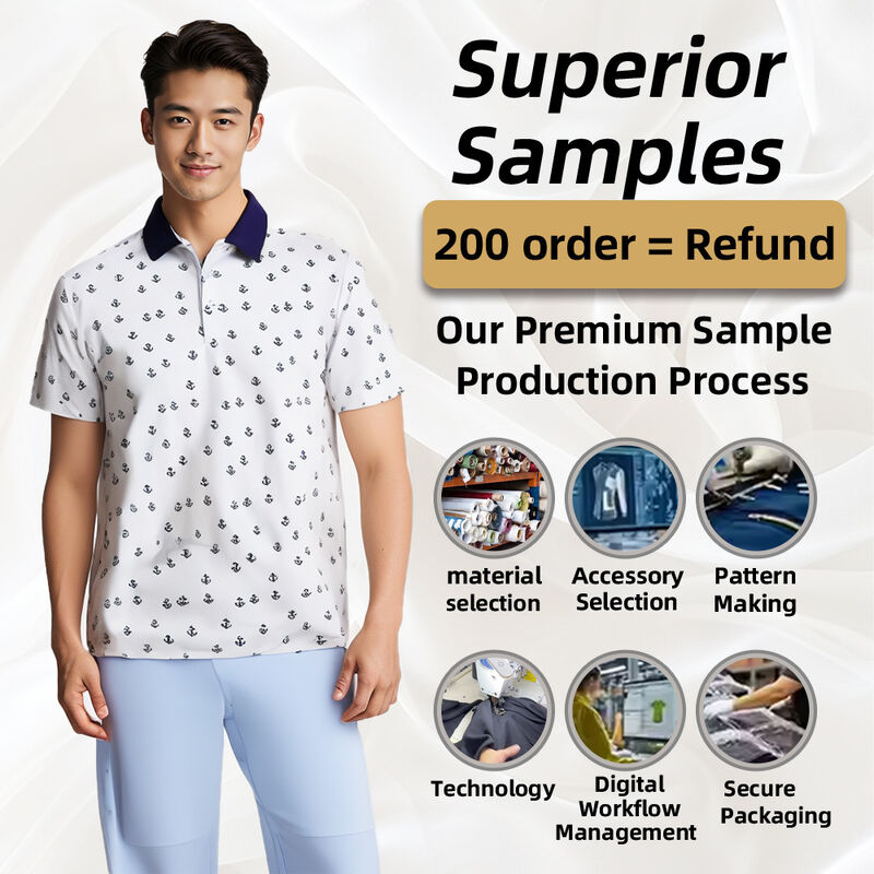 Мужские футболки для мужчин и женщин Персонализированные и напечатанные Поло для гольфа для бизнеса