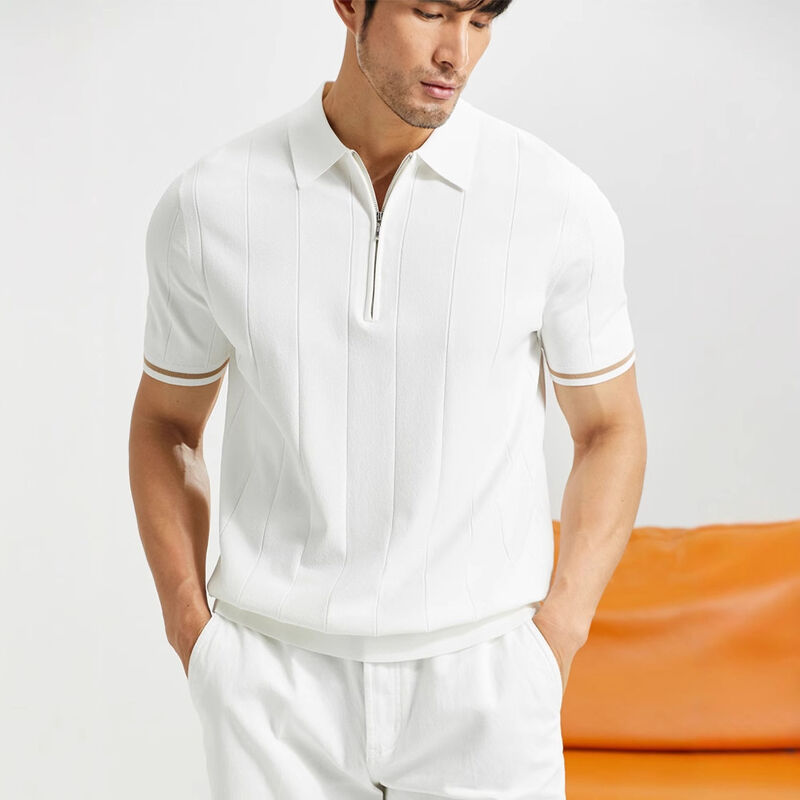 Новая стильная модная короткорукавная застегнутая поло рубашка простоя мягкая дышащая бизнес поло рубашка на заказ